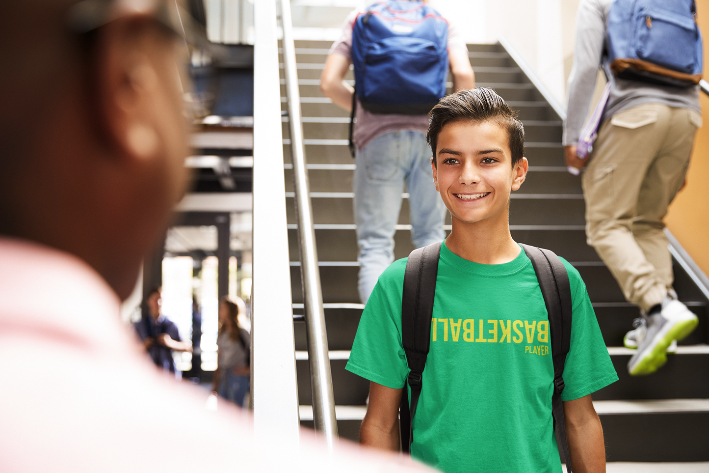 Basketball Player T-shirt Green and Yellow